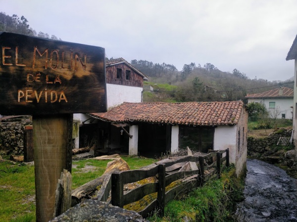 molino tradicional en Llanes, Asturias
